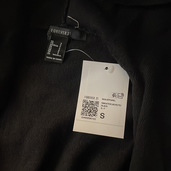 NWT Forever 21 Hooded Cardigan Sweater - Picture 4 of 4